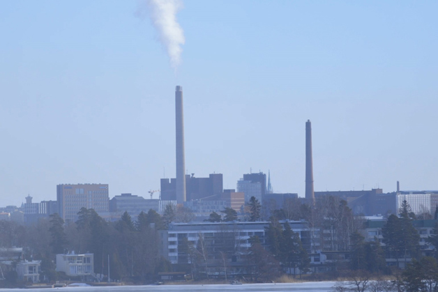 Helsinki skyline