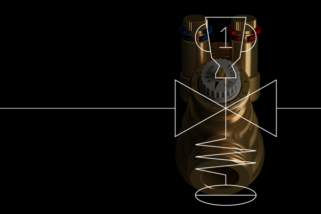 Specification and installation of pressure-independent control valves