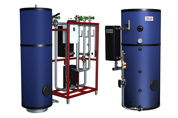 Domestic hot water systems with tank- Danfoss