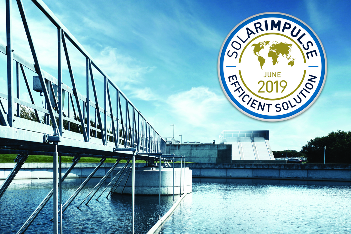 Wastewater plant - solarimpluse lable
