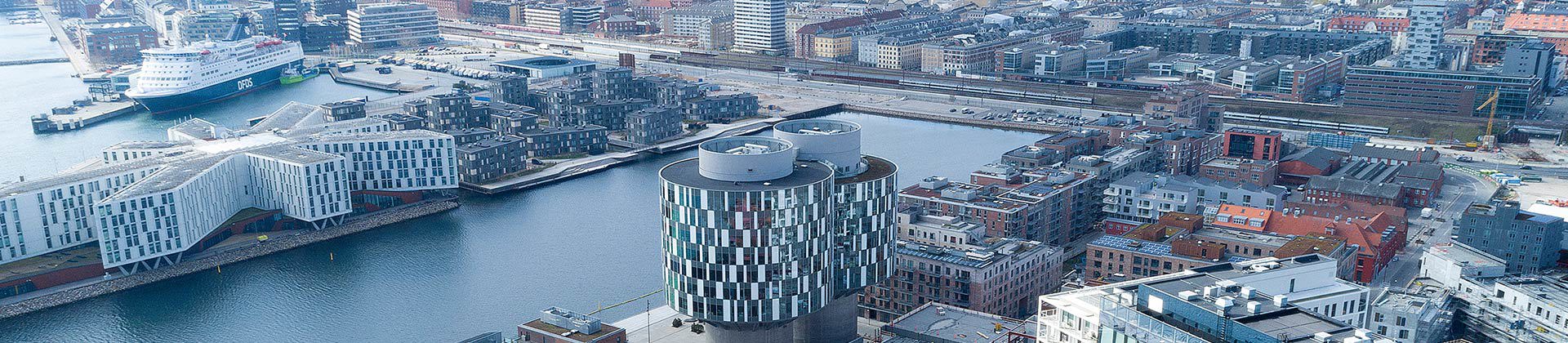 Overview of parts of Nordhavn