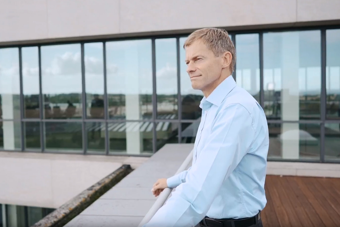 Danfoss Headquarter and production facilities from the air