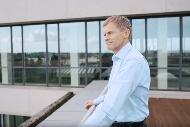 Danfoss Headquarter and production facilities from the air