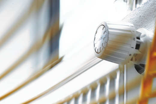 Danfoss thermostatic radiator valves offer increased energy efficiency in homes