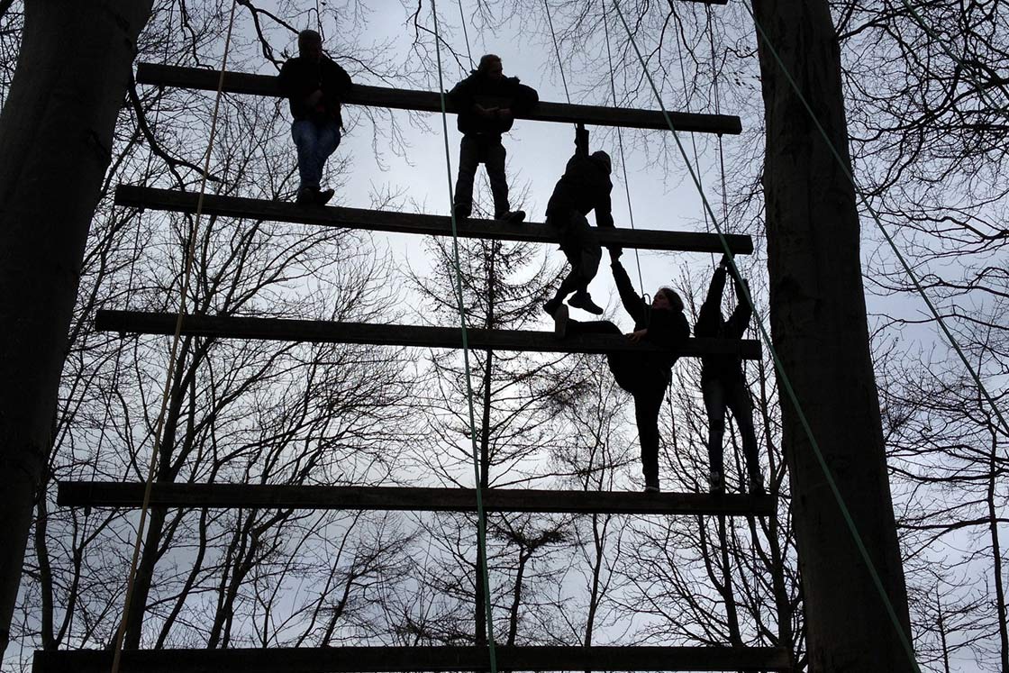 Teambuilding aktivitet i modlys