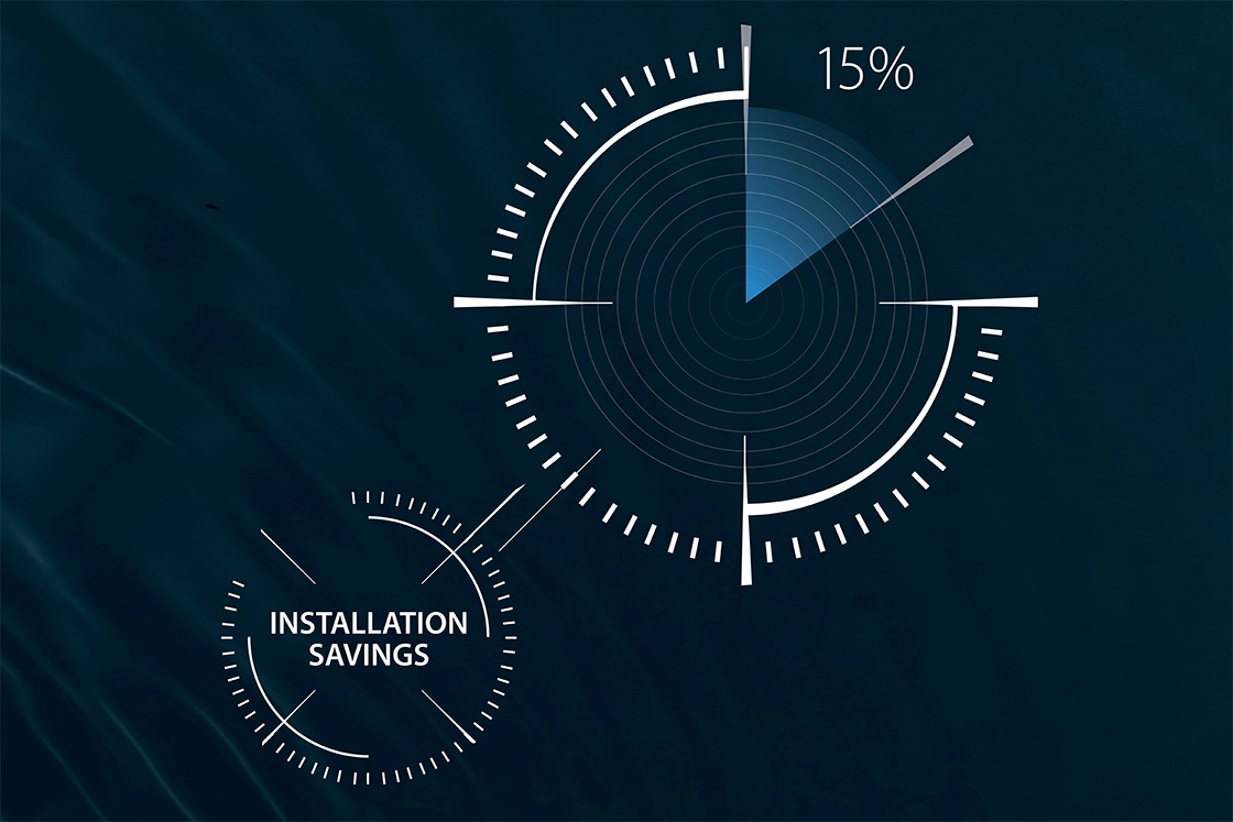 Installation savings