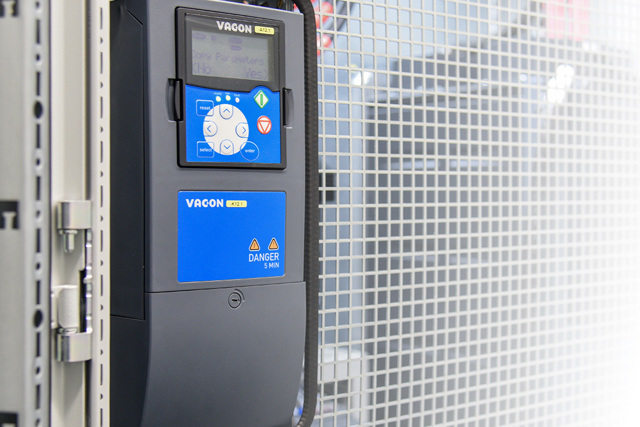 Installed VACON NXP Converter 1120X747