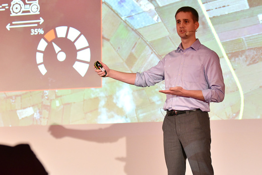 Simon Nielsen at Agritechnica