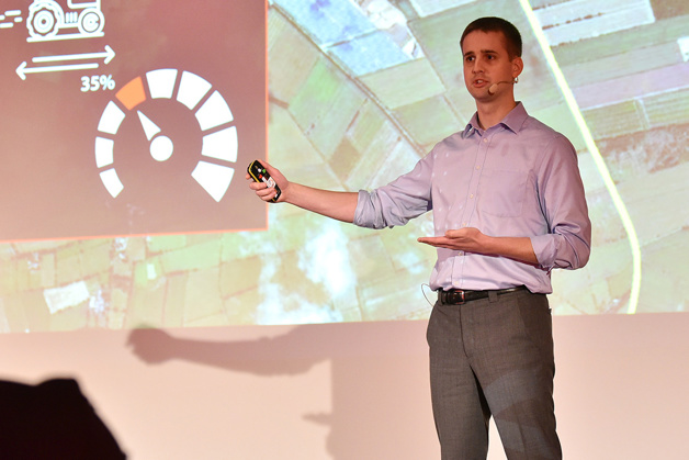 Simon Nielsen at Agritechnica