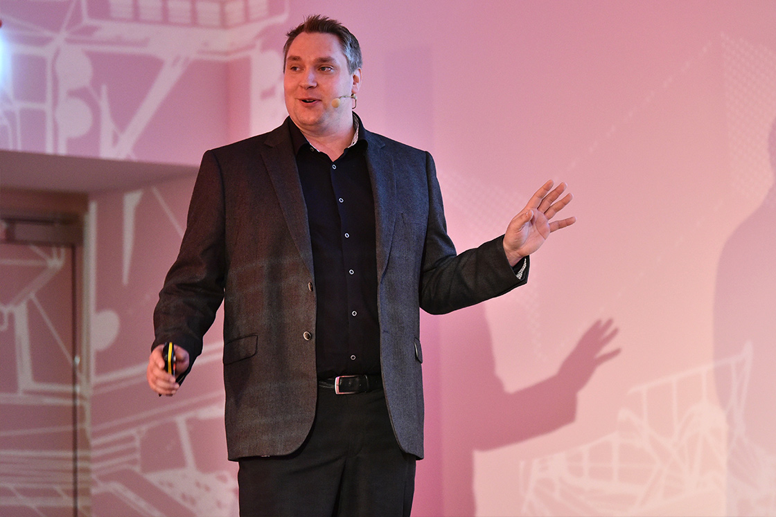 Jouni Kytovaara at Agritechinica