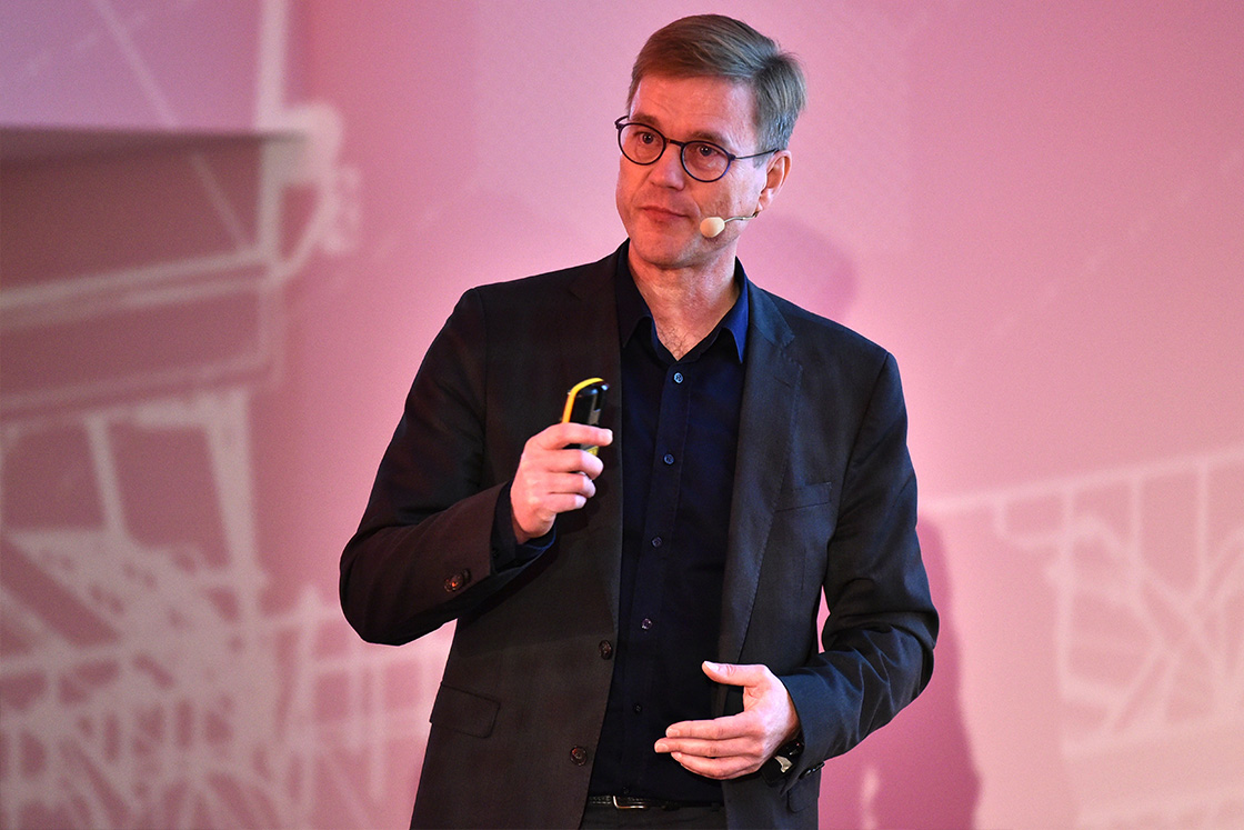 Hans Roust Thysen at Agritechnica