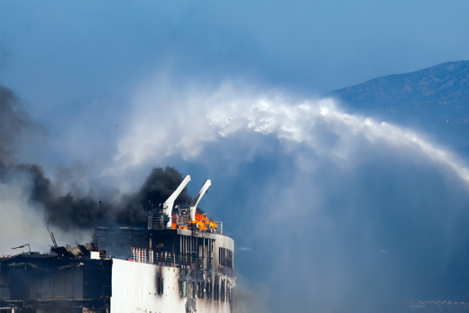 Fires on-board ship