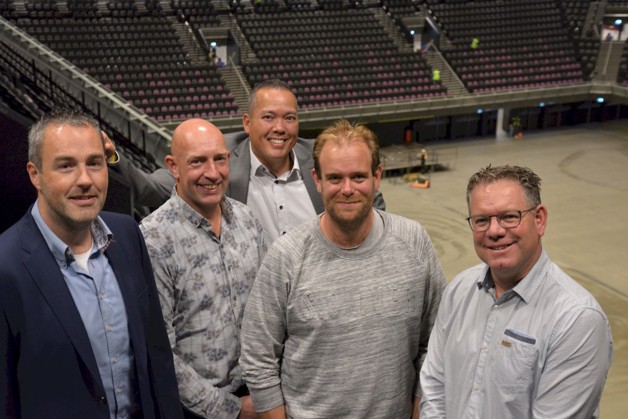 ZiggoDome_vlnr_Wouter Wolters_Theo van Mourik_Danny Tjho_Ruud Bongers_Jasper Aalbers