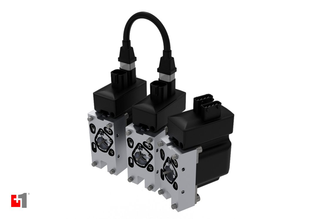 Digital CAN bus electrohydraulic actuators