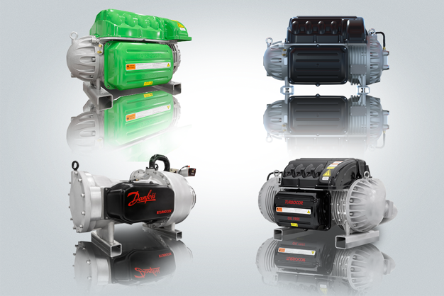 A photo of a Turbocor compressor - Danfoss