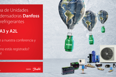 Unidades condensadoras,refrigerantes A1, A3 y A2L
