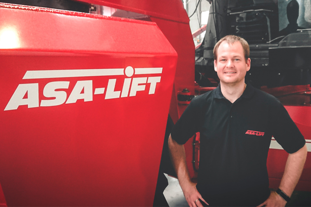 Jimmie Sørensen, Application Development Manager at ASA-LIFT A/S