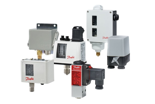 Industrial pressure switches - Danfoss