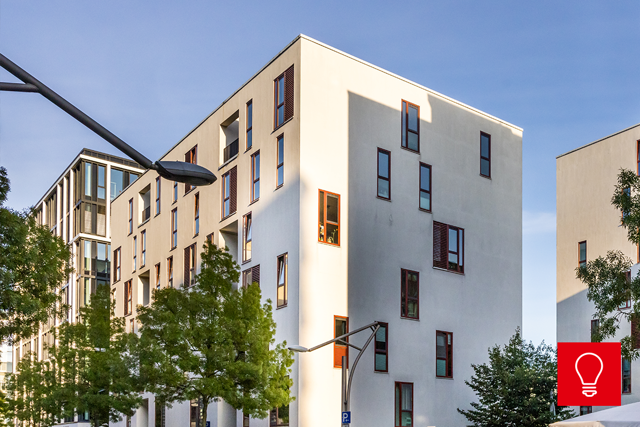 Residential building in Hamborg, Germany