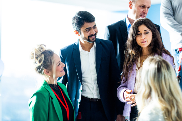 Happy Danfoss employees