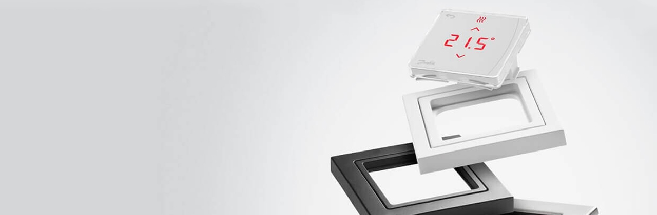 Danfoss Icon2™ - wired thermostats, made to match your switch frames