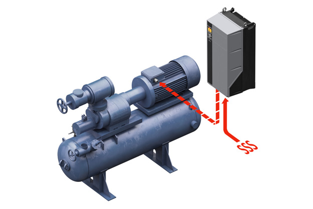 Drives for marine refrigeration compressors