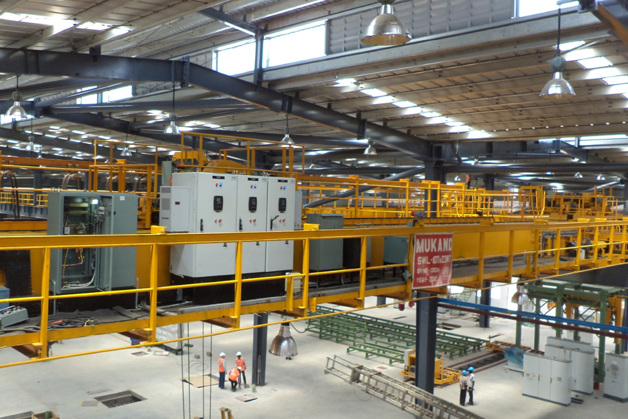 Efficient brake control for Mukand cranes in India