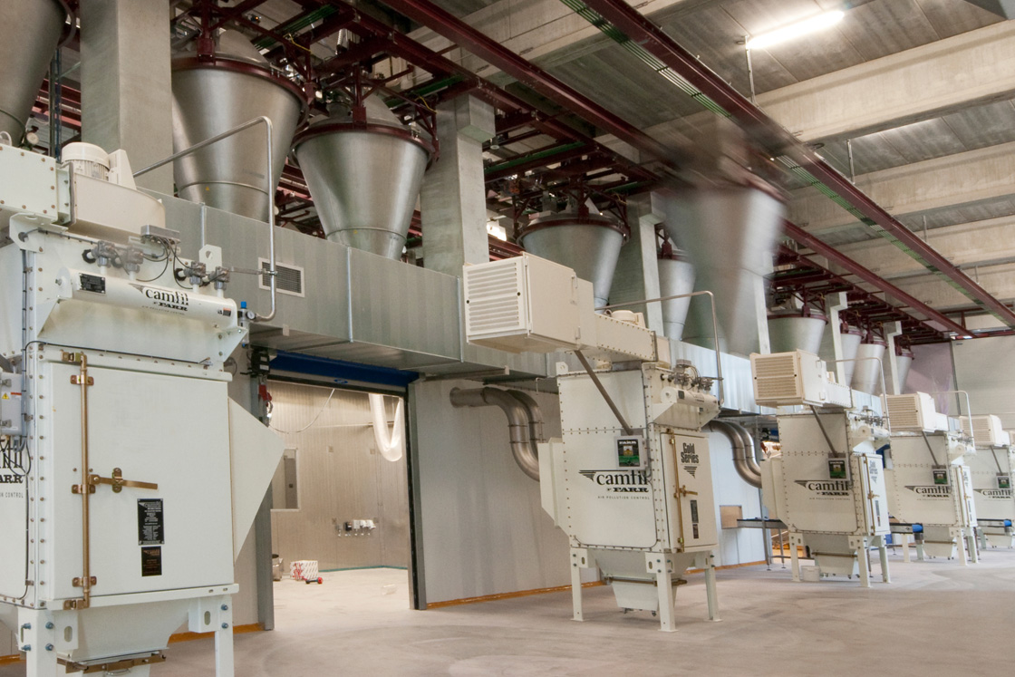 Powder mixing productivity triples with wireless PROFINET