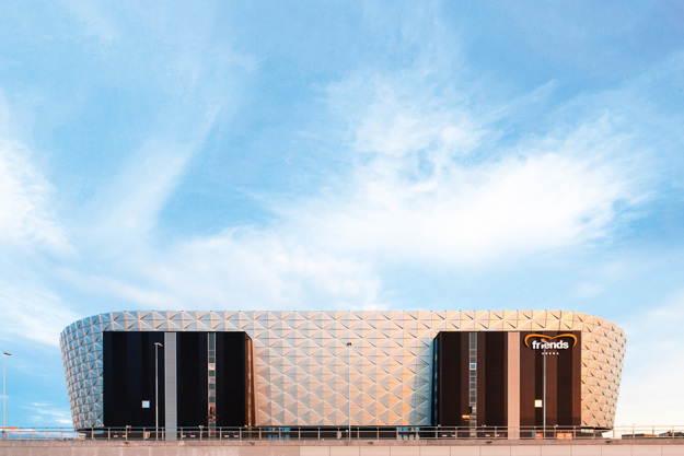 200 VACON® 100 HVAC-Antriebe sorgen für eine optimierte Energiekontrolle in Schwedens Friends Arena