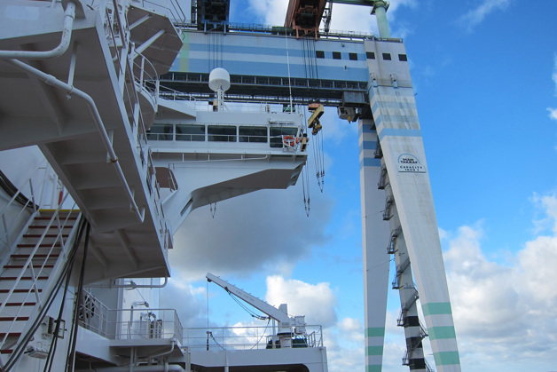 Clean power! Shore supply system responds to peak demands with low idle consumption