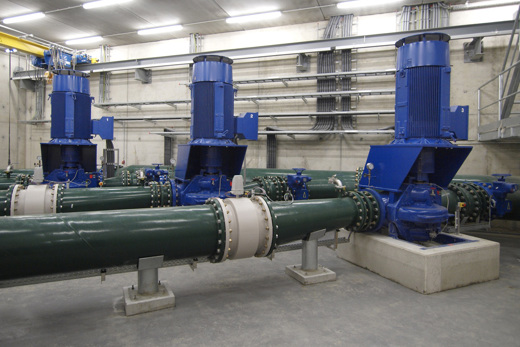 1,5 MW: VLT®-Antriebstechnik liefert Wasser, ohne dass aktive Kühlung erforderlich ist