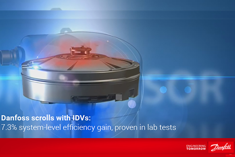 Scrollverdichter mit IDVs - Danfoss