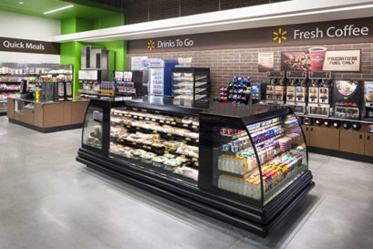 The inside of a convenient store