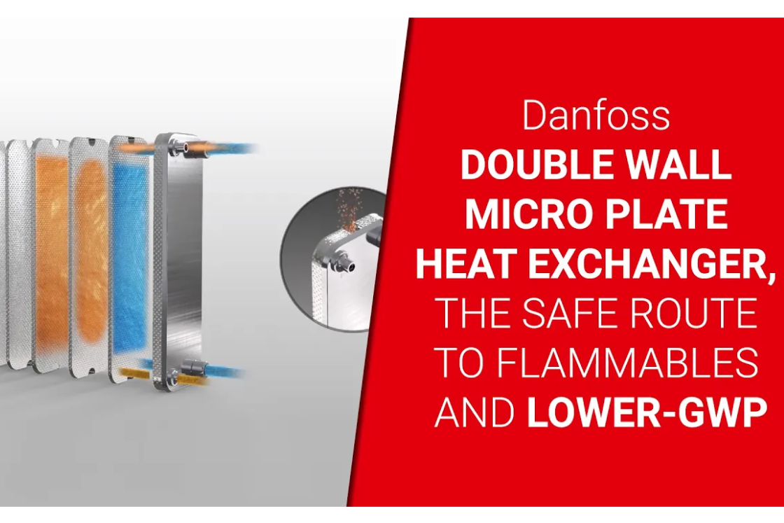 Danfoss double wall Micro Plate™ Heat Exchanger