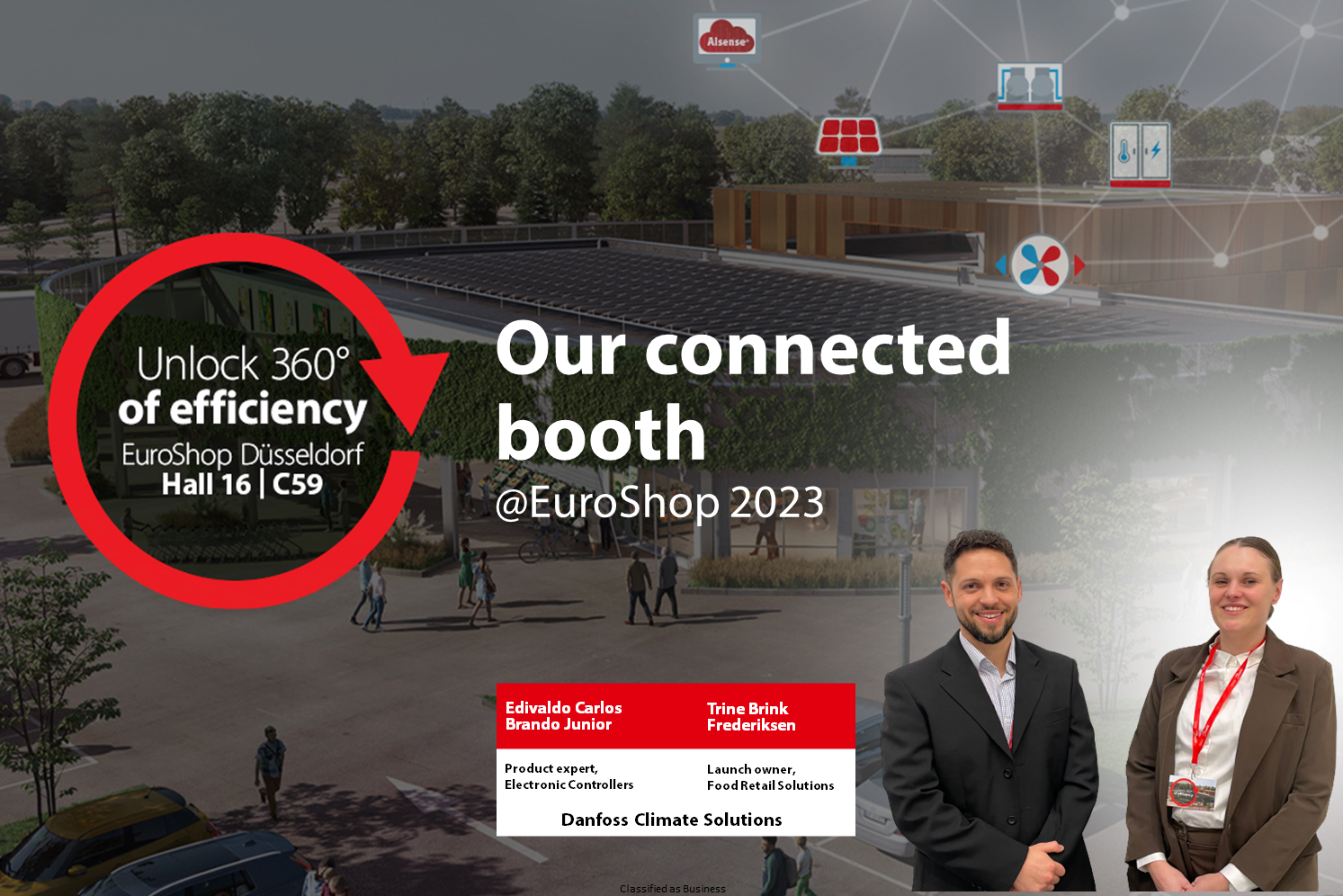 Connected booth at EuroShop2023