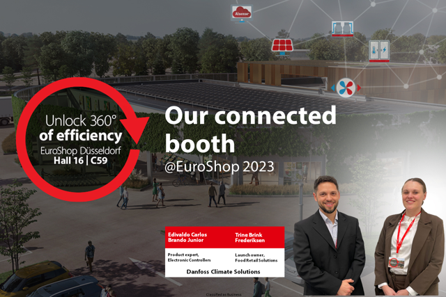 Connected booth at EuroShop2023