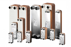 Brazed plate heat exchangers for cooling applications