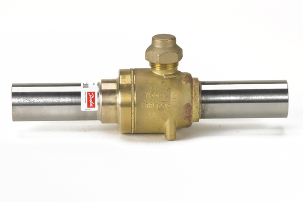 Kulowy zawór odcinający GBC do CO<sub>2</sub> — Danfoss