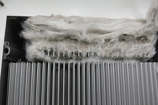 Fibers inside a drive