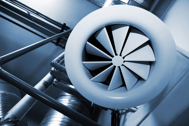 Industrial ventilation, scrubber, fan