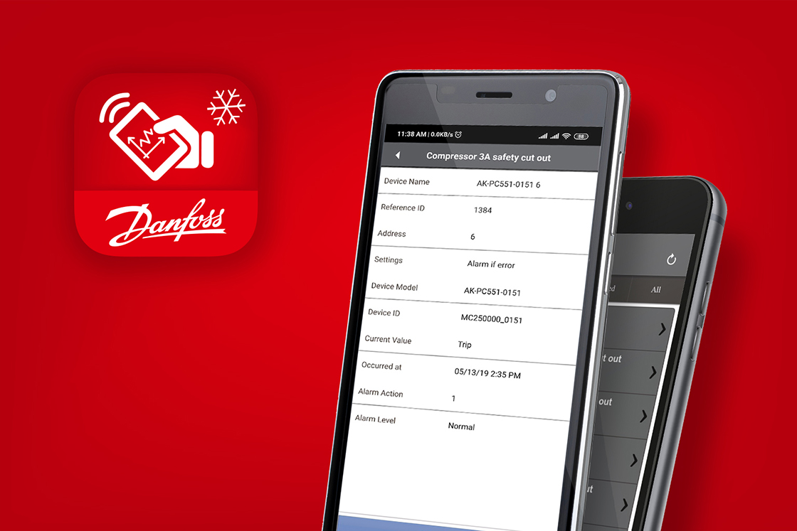 SiteService app - Danfoss