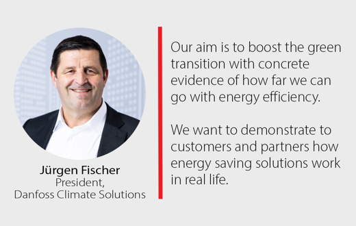 Quote: Our aim is to boost the green transition with concrete evidence of how far we can go with energy efficiency. We want to demonstrate to customers and partners how energy saving solutions work in real life.