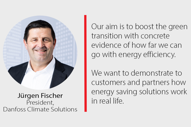 Quote: Our aim is to boost the green transition with concrete evidence of how far we can go with energy efficiency. We want to demonstrate to customers and partners how energy saving solutions work in real life.