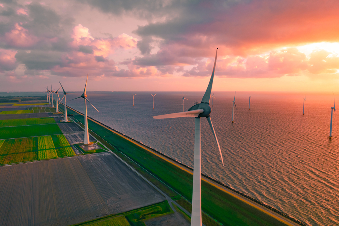 Electric heating wind