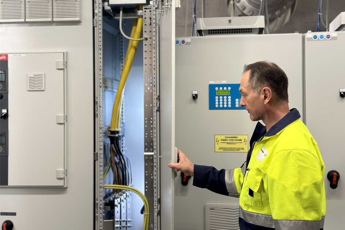 Michael Mühlethaler  from Danfoss service partner Gebrüder Meier