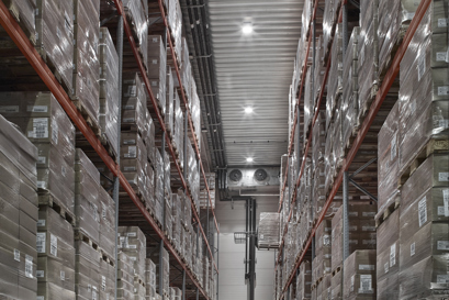 Cold storage in industrial refrigeration