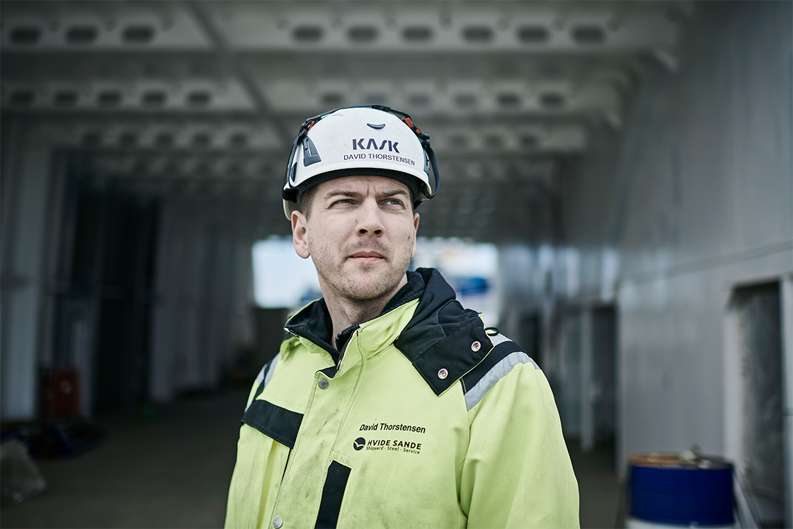 David B. Thorstensen, Project Manager at Hvide Sande Shipyard