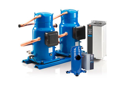 Sprężarki spiralne z falownikiem – VZH – Danfoss