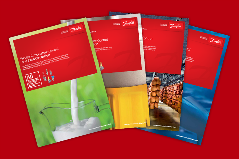 Brochures - Stainless steel line components for industrial refrigeration - Danfoss