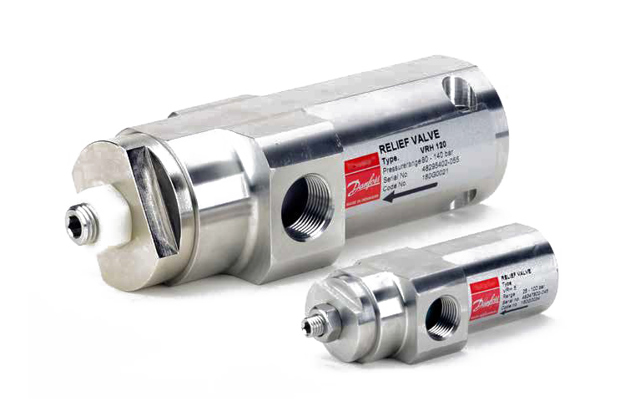 VRH 5-120 pressure relief vales - Danfoss High Pressure Pumps
